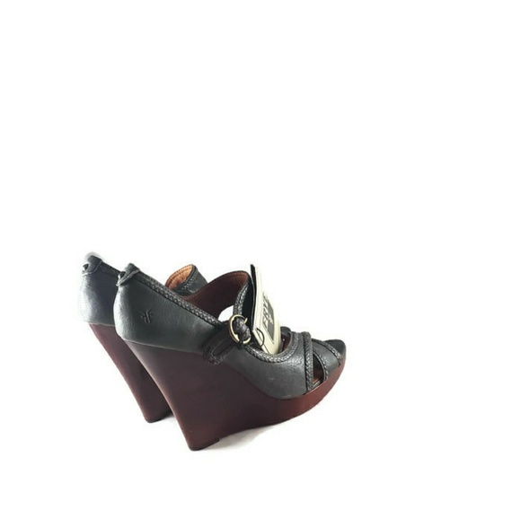 Frye Greta Criss Cross Wedges - Picture 3 of 7